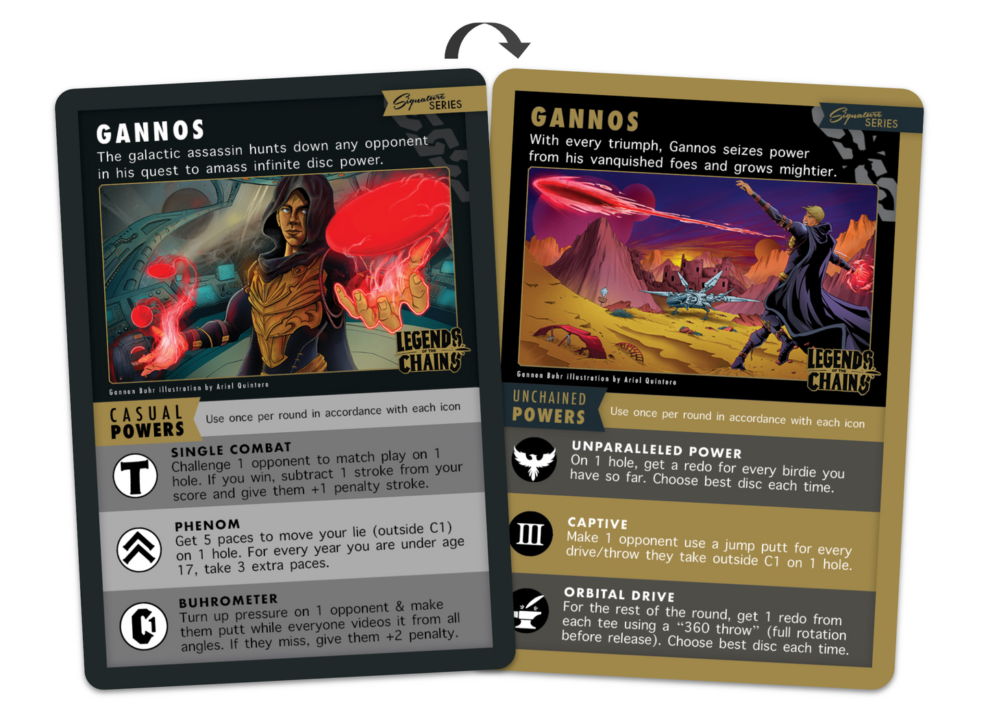 Gannos: Gannon Buhr's Signature Series card