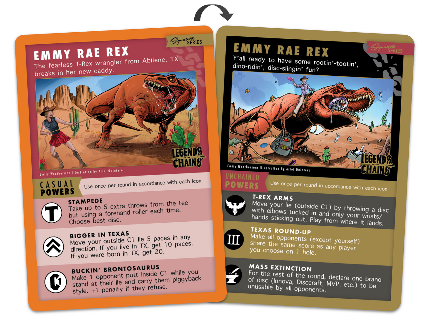 Emmy Rae Rex: Emily Weatherman's Signature Series card