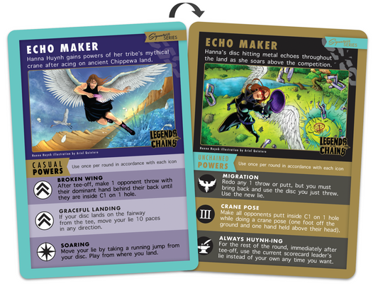 Hanna Huynh Echo Maker Legends of the Chains character card signature series