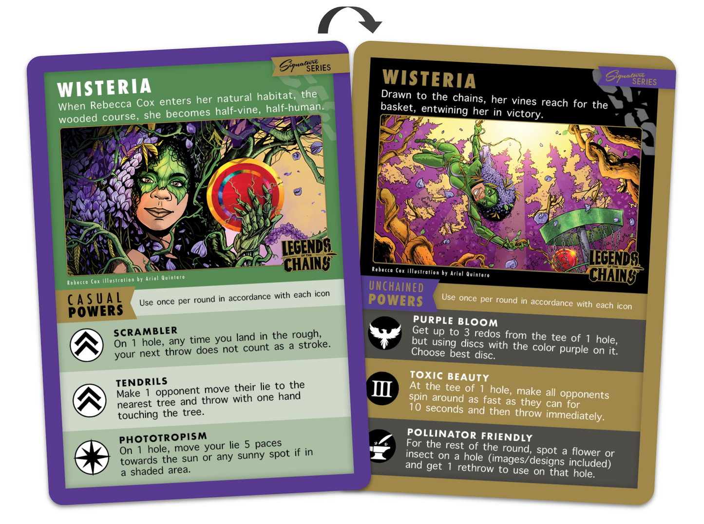 Wisteria: Rebecca Cox's Signature Series card