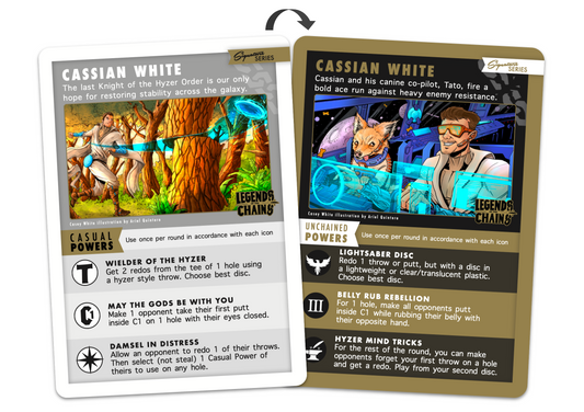 Cassian White: Casey White's Signature Series card