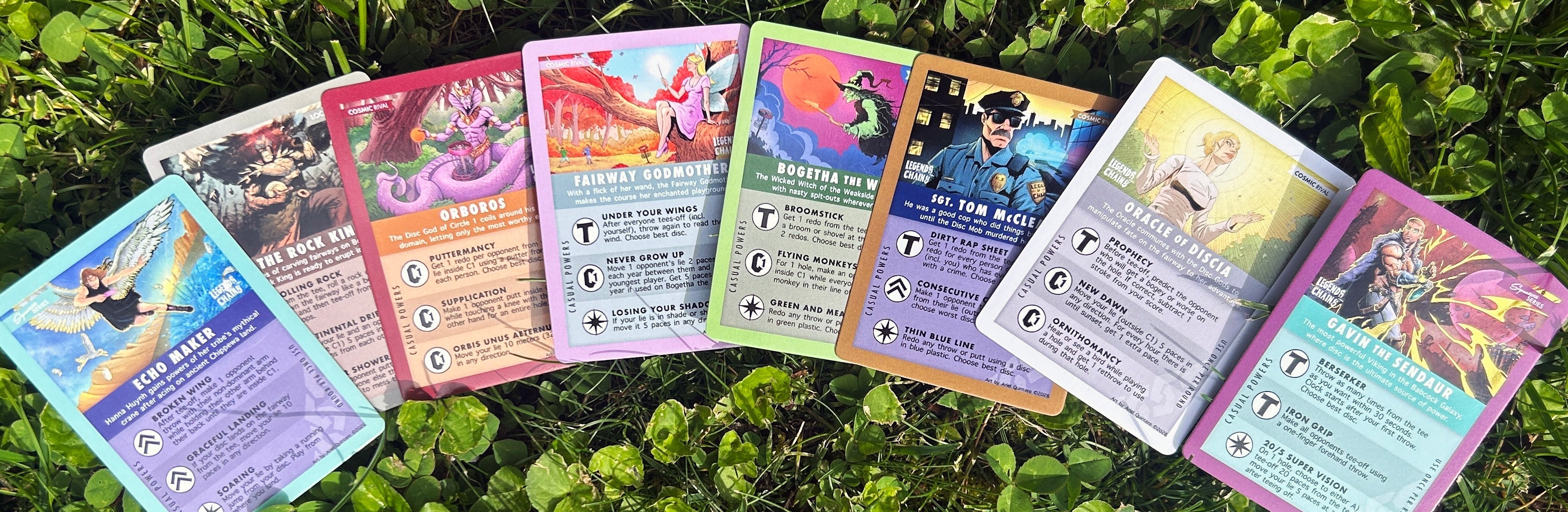 Legends of the Chains: The most epic disc golf game in the universe